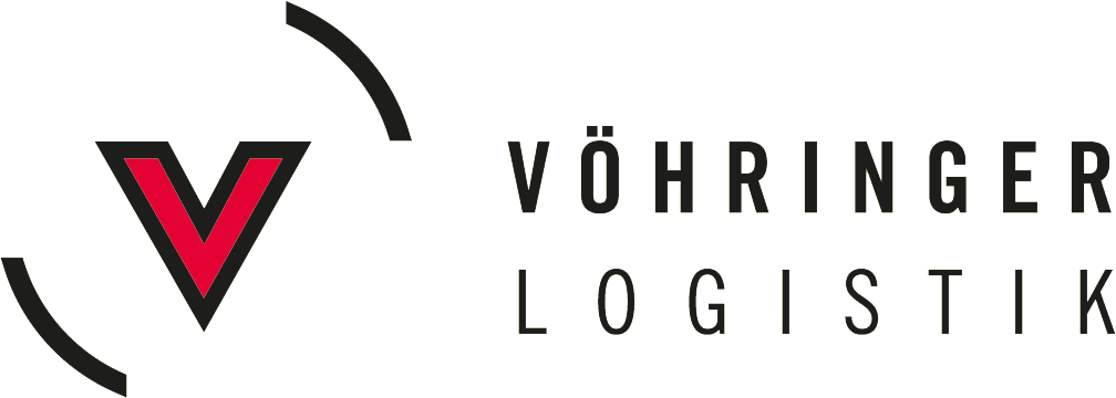 Vöhringer Transport, Logistik und Spedition, Logo dark